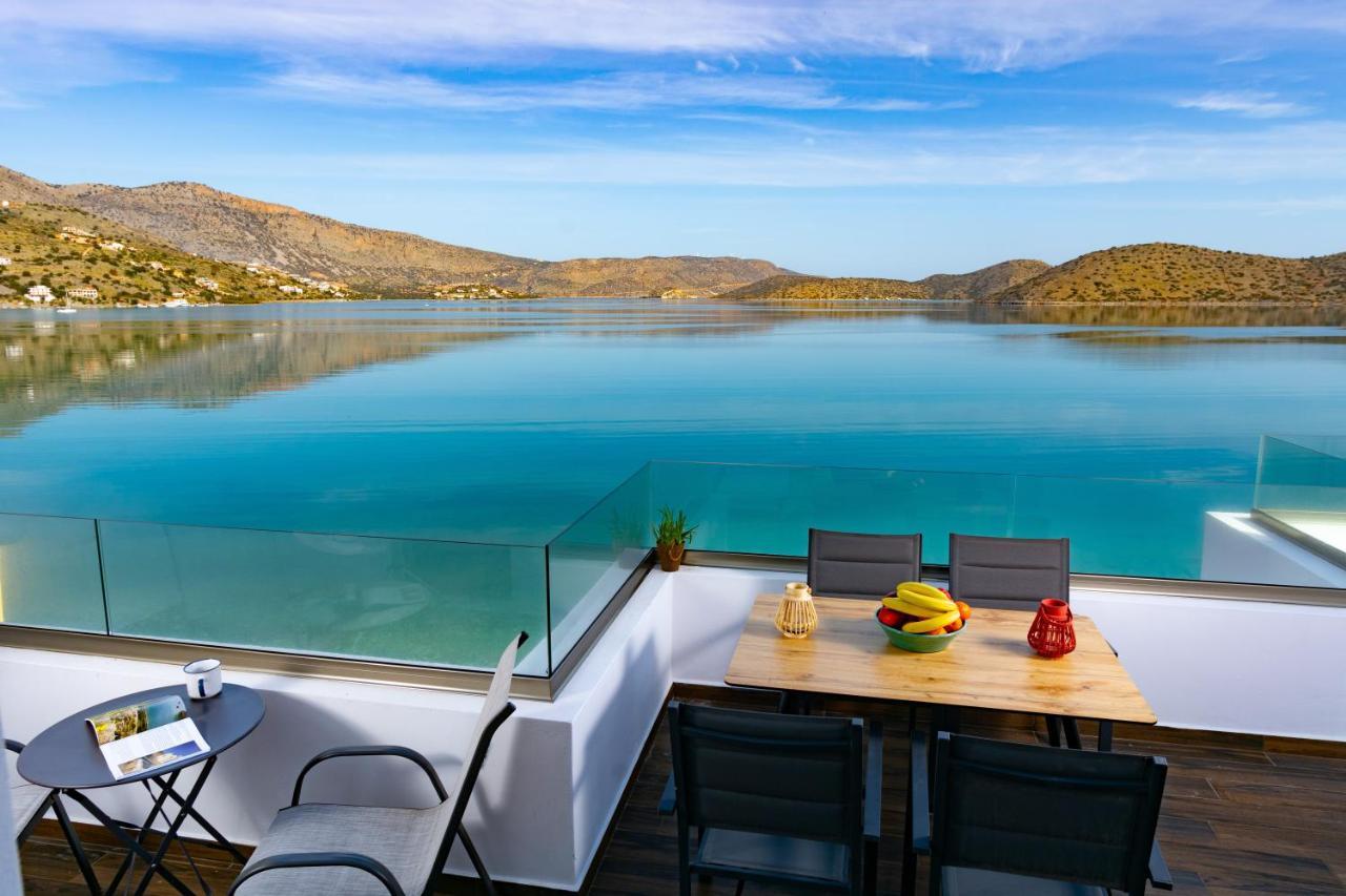 Elounda Harmony Sea Front Apartment Eksteriør billede